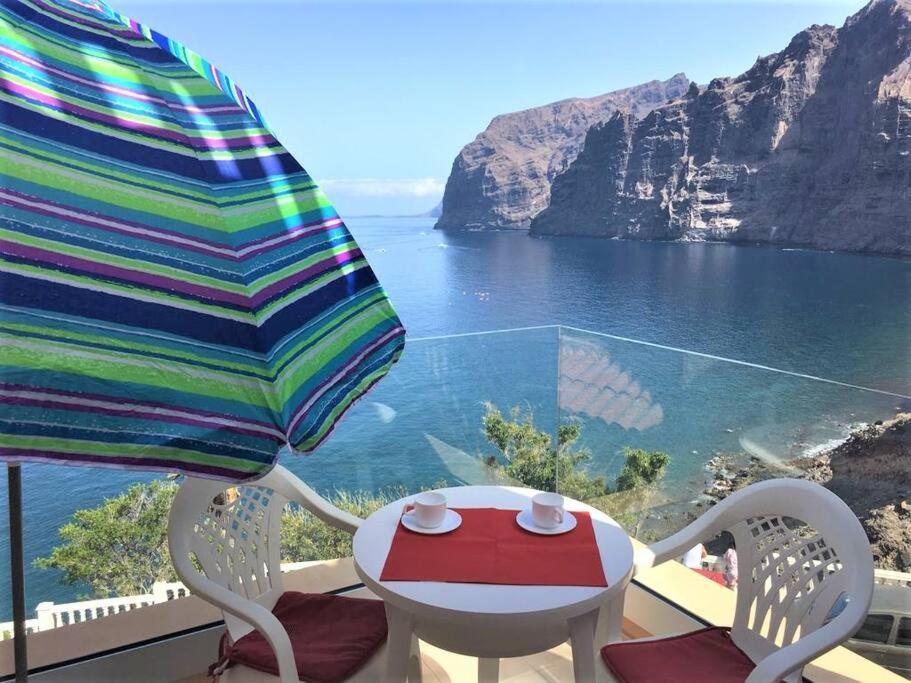 Apartamento Incleibles Vistas Al Oceano Y Piscina. Acantilado de los Gigantes Dış mekan fotoğraf