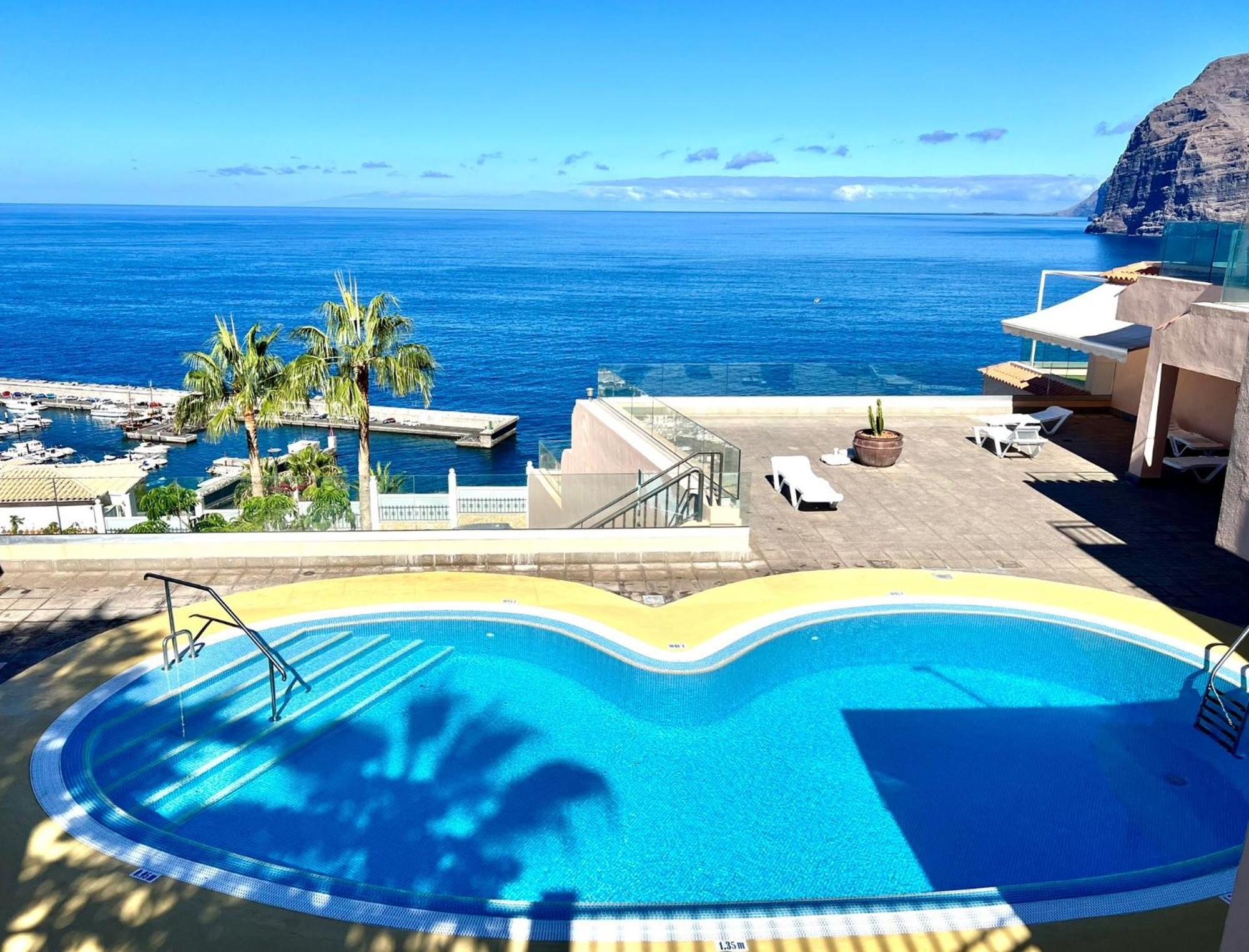 Apartamento Incleibles Vistas Al Oceano Y Piscina. Acantilado de los Gigantes Dış mekan fotoğraf